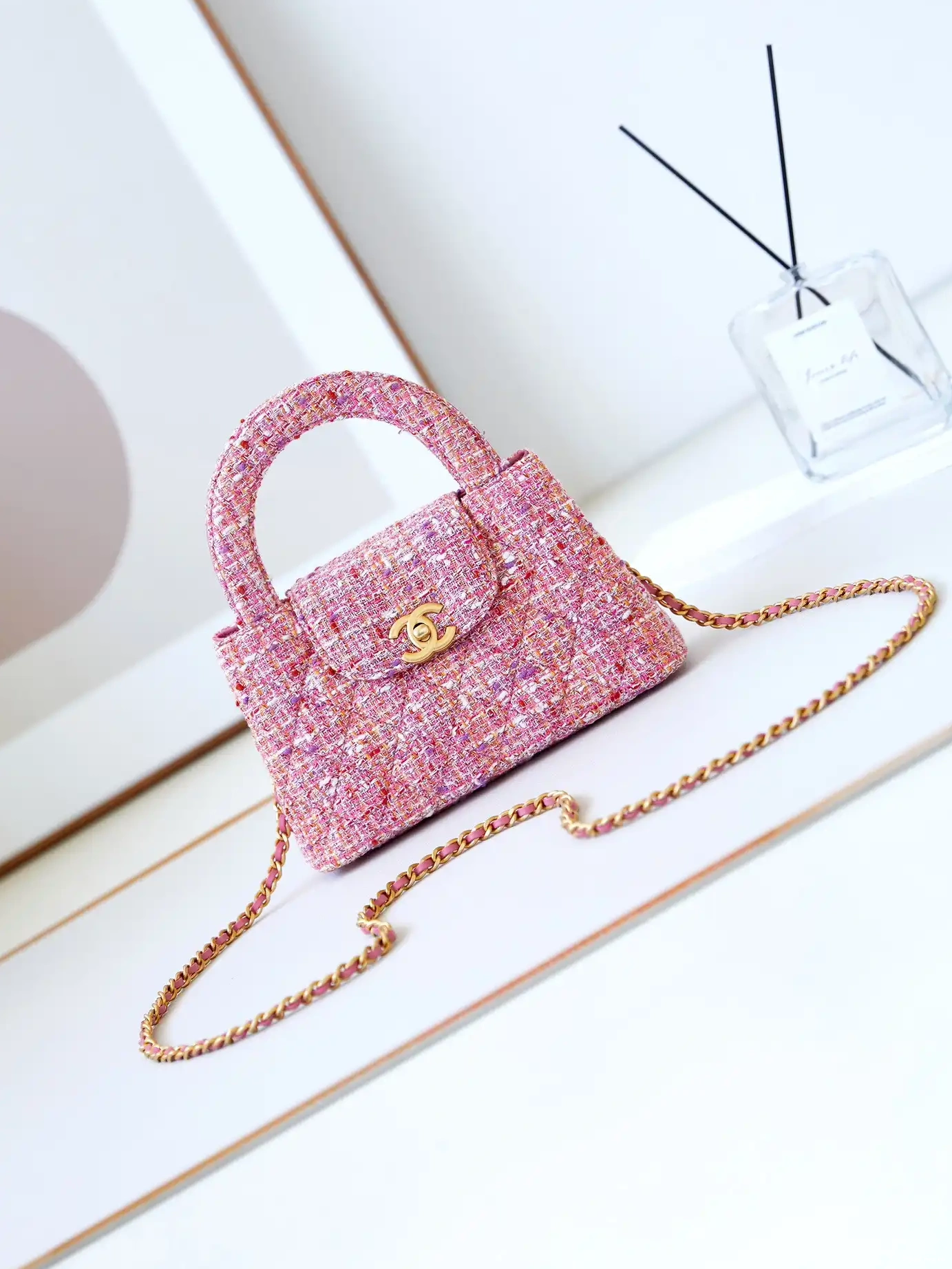 Firstbag Ru NANO BAG-13*19*7cm CHANEL KELLY 0707